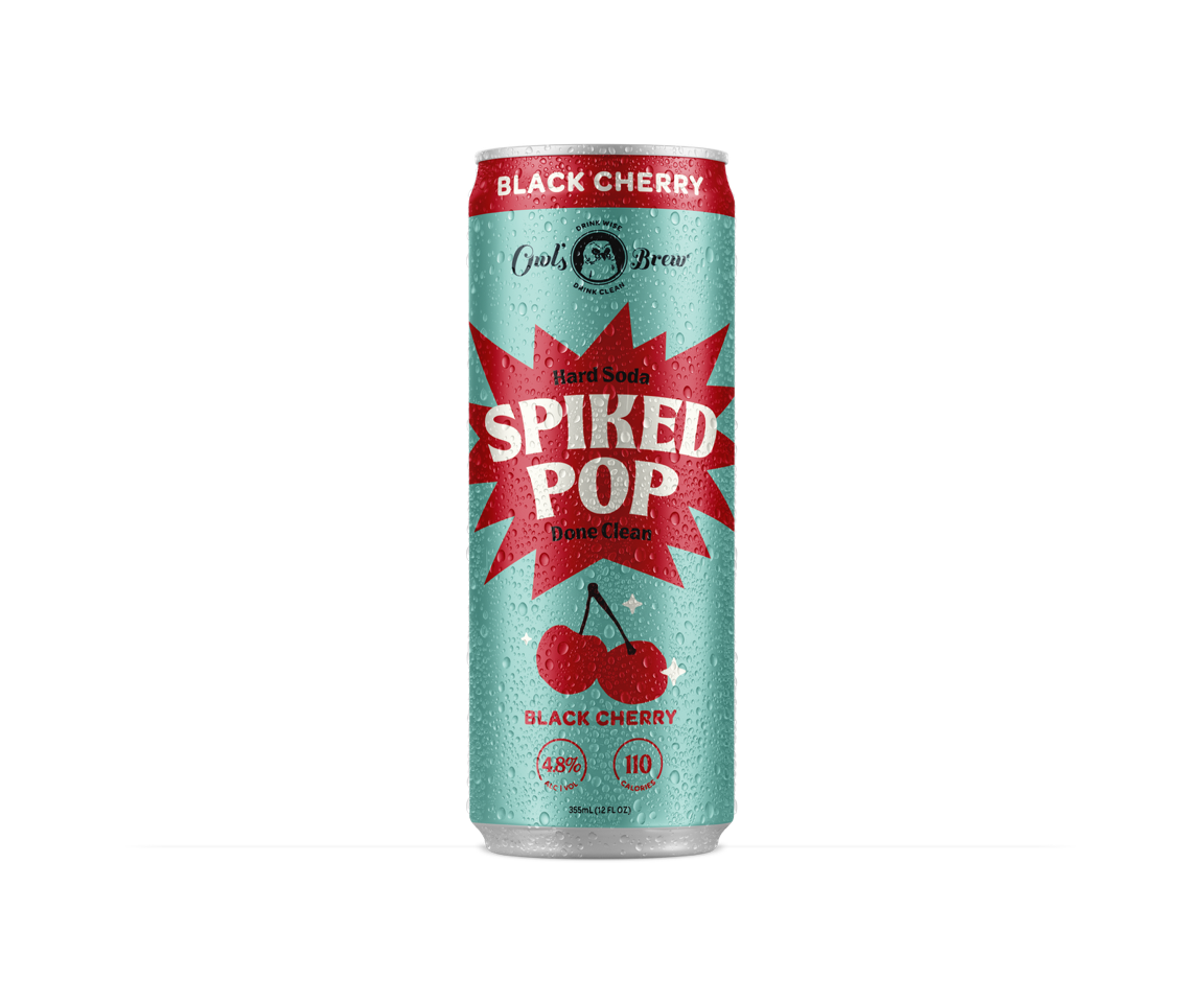 Spiked Pop Black Cherry