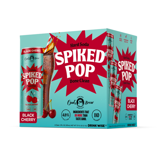 Spiked Pop Black Cherry