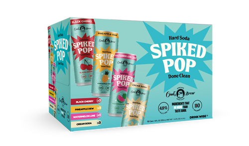 12pk Spiked Pop Variety Pack