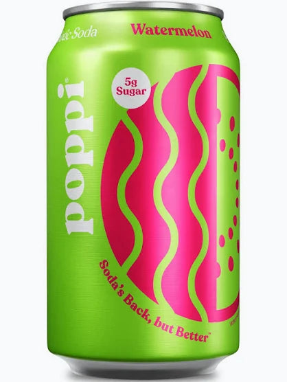 Olipop / Poppi Comparison Cans